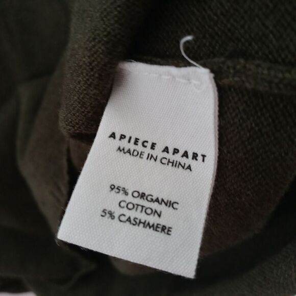 APIECE APART Dewi Balloon Sleeve Merino Wool & Silk Blend Sweater - Picture 7 of 9